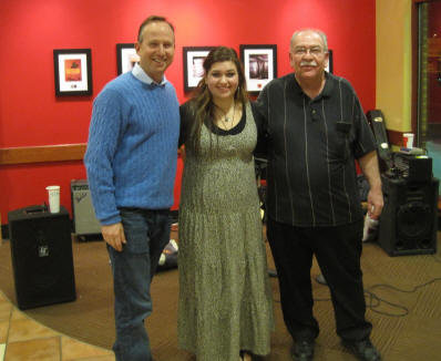 Allie, Charlie, and Delaware Gov. Jack Markell